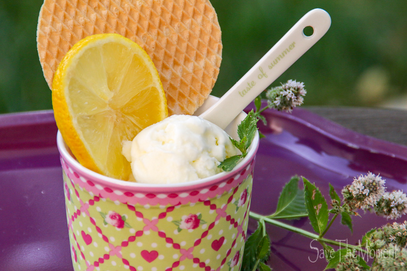 Jolinas Welt: Rezept für Buttermilch Zitronen Eis