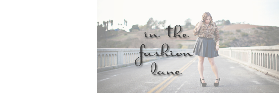 in the fashion lane