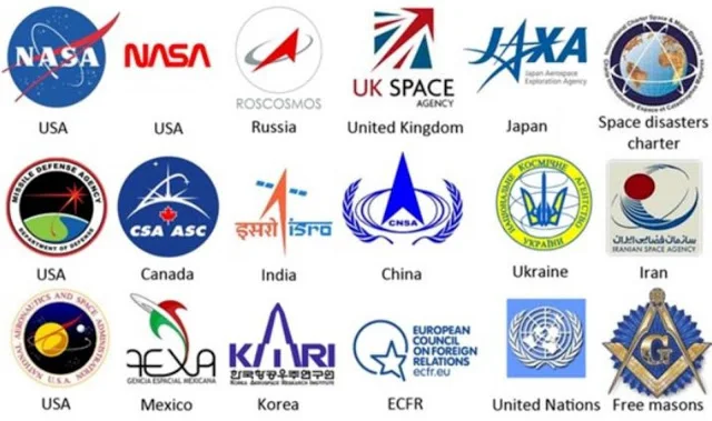 Existem muitas agências espaciais espalhadas pelo mundo