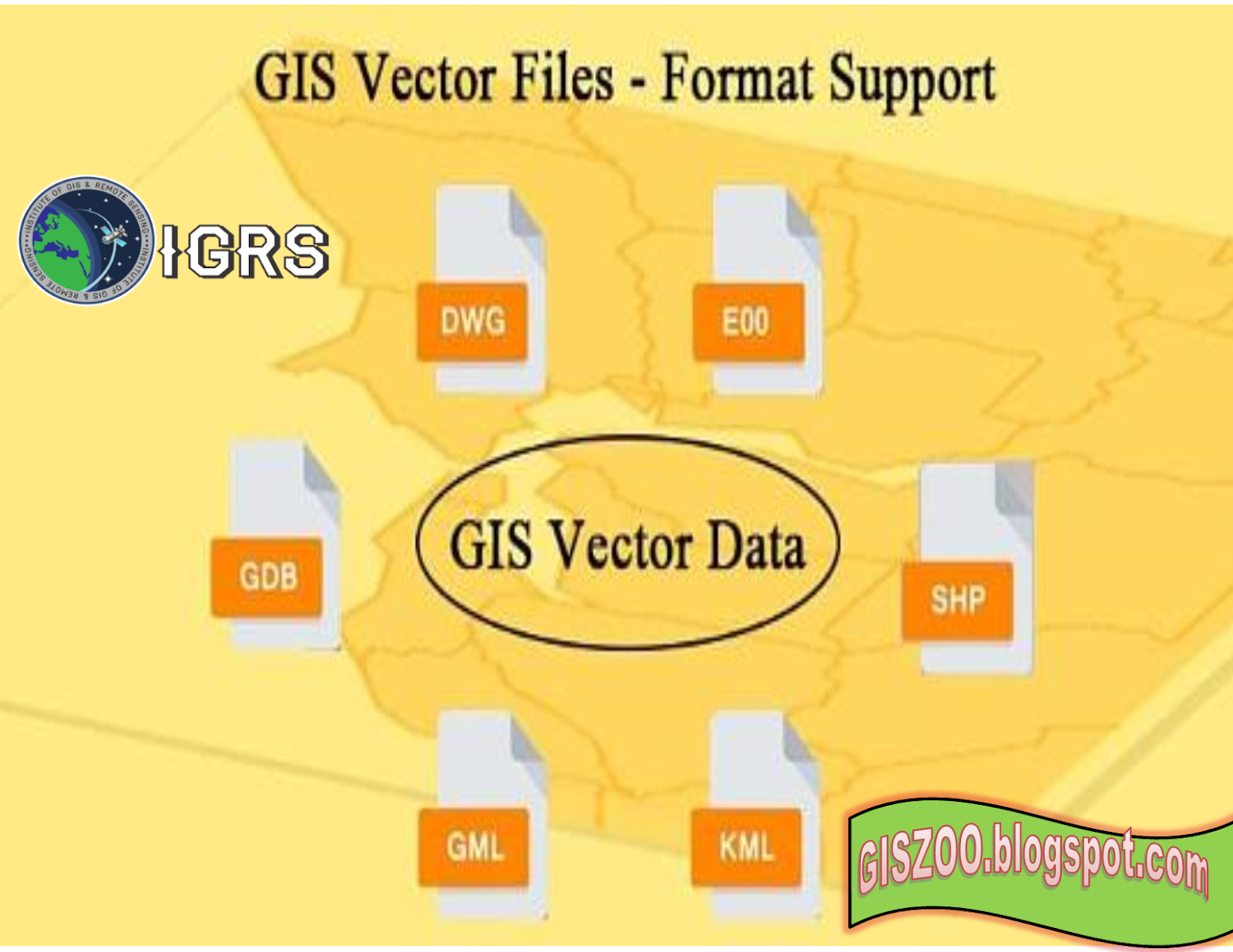 in gis we require some data formats to express the geographical features which mainly are of two types raster and vector data formats in gis we require some data formats to express the geographical features which mainly are of two types raster and vector data formats