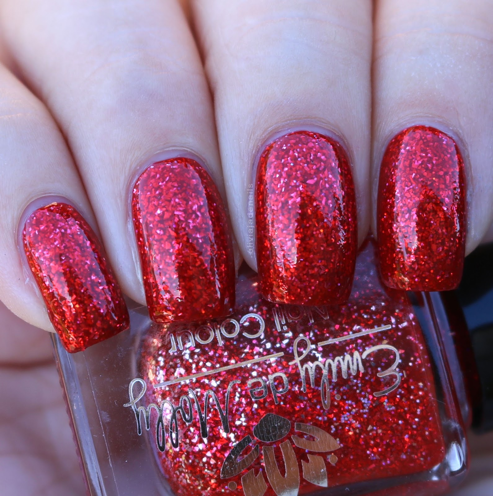 Emily de Molly Sugar Coated Memories swatched by Olivia Jade Nails