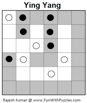 Ying Yang (Mini Puzzles Series #17) Solution