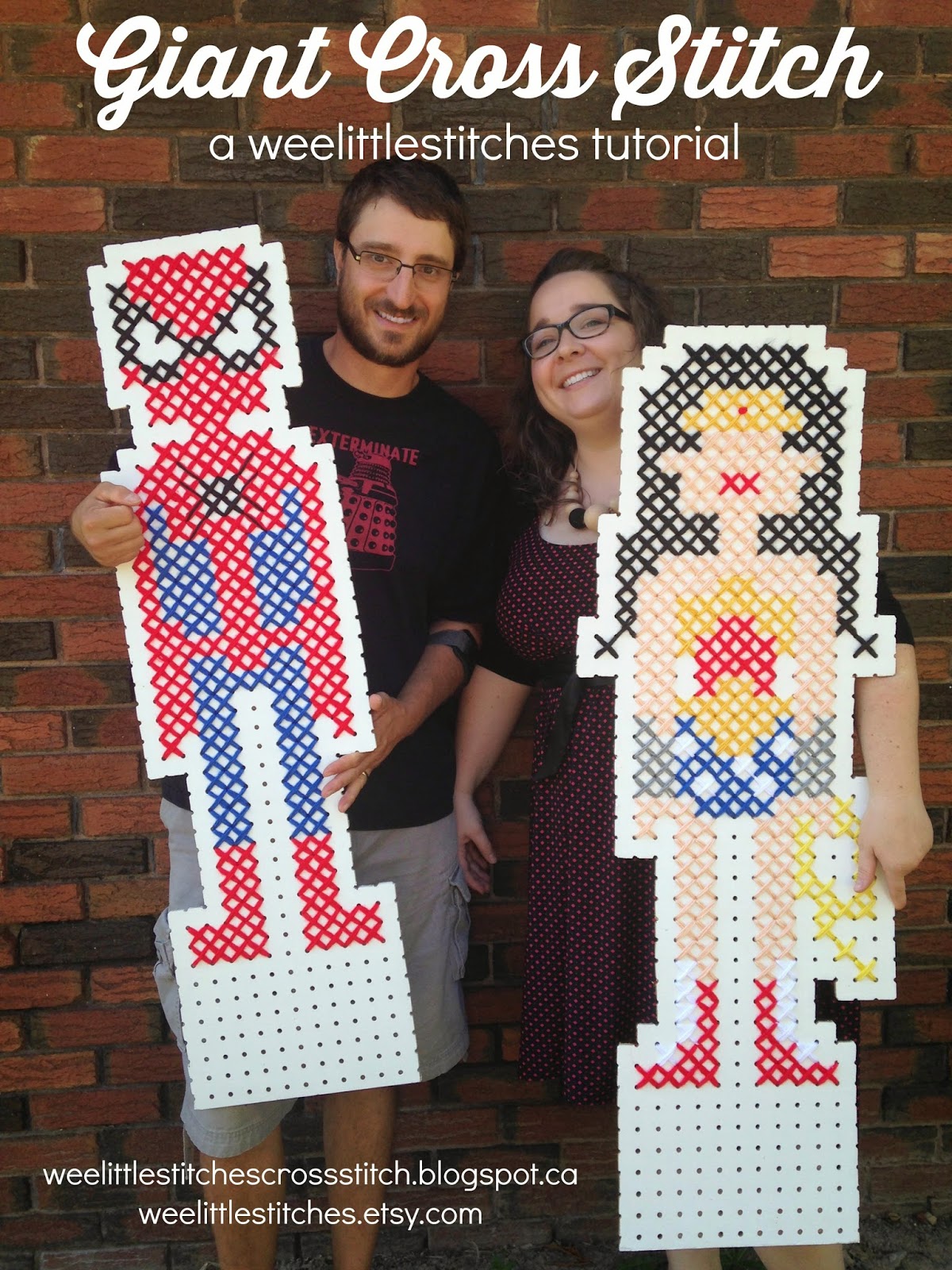 weelittlestitches Giant Cross Stitch Tutorial