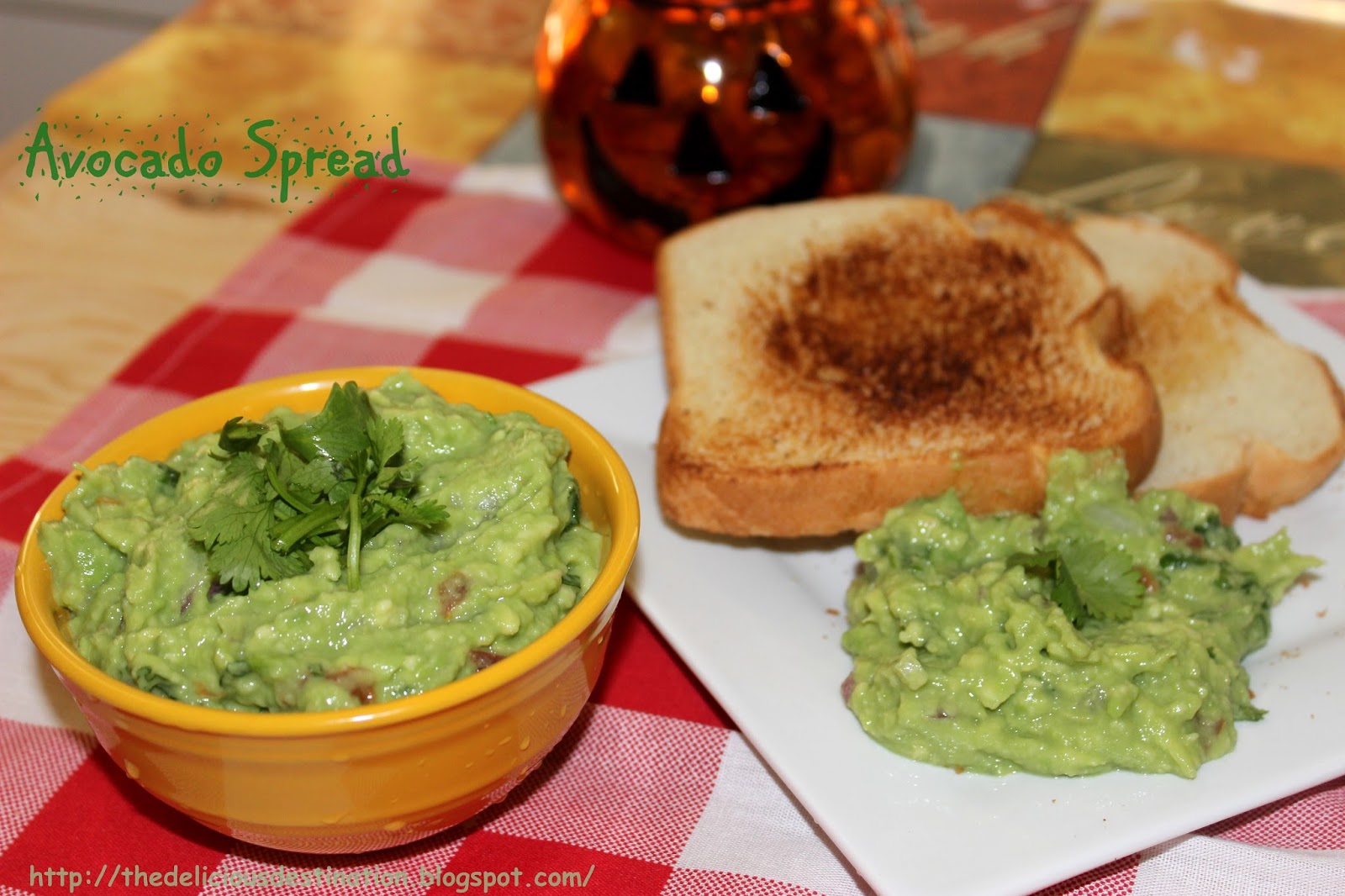 The Delicious Destination Avocado Spread Recipe