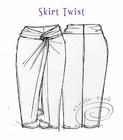 well-suited: Pattern Puzzle - Skirt Twist