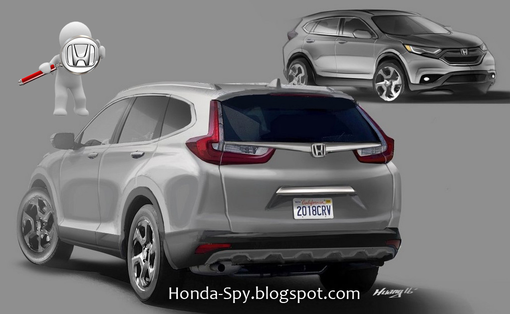 2017 Honda Cr V Artist Ilration From Spy Photos 2017 Honda Cr V Artist Ilration From Spy Photos