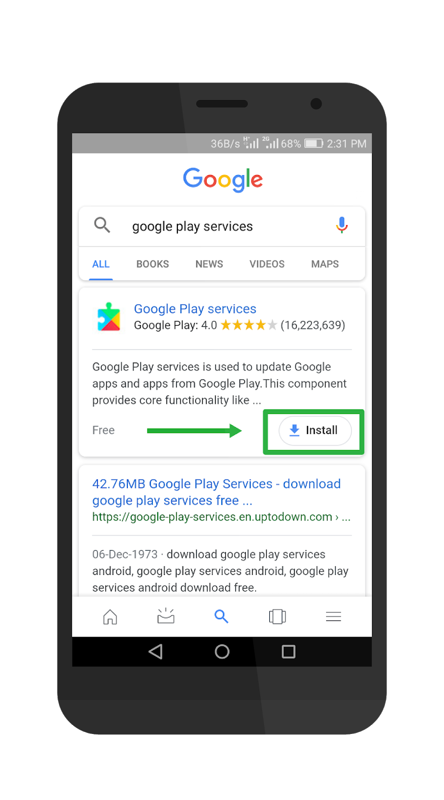 Four easy ways to update Google Play Services