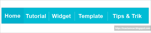 Tutorial Cara Edit Menu Navigation Bar Di Blogger edit menu bar