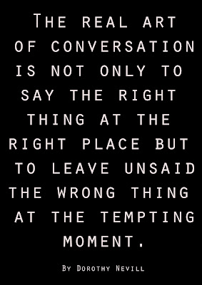 Art of conversation