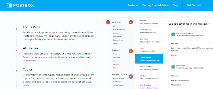 Postbox email client