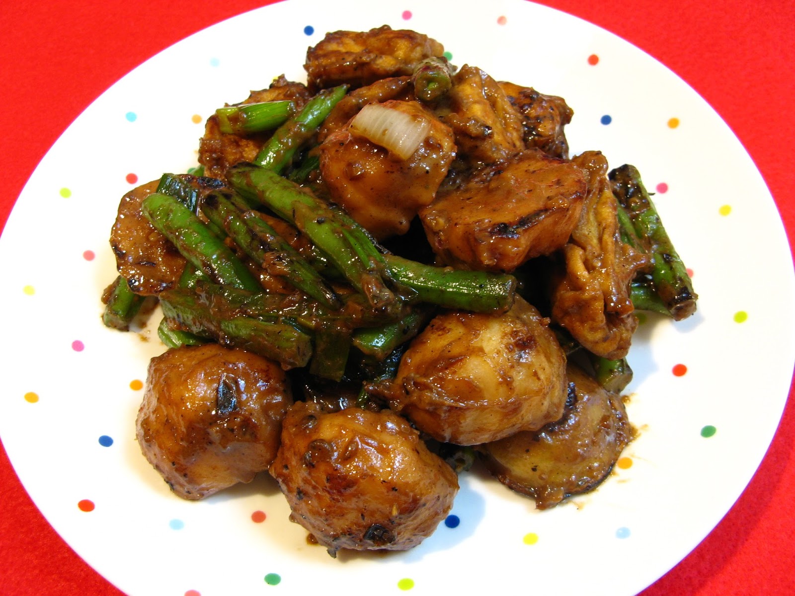 Duck Soup Easy Chili Oil Bean Curd Mixed Mushroom Fish Balls and Fried