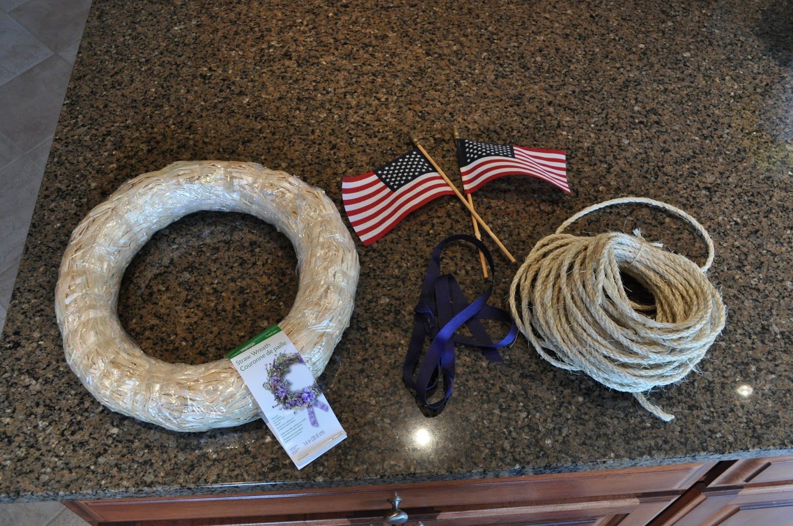 The Colored Door Summer Rope Wreath