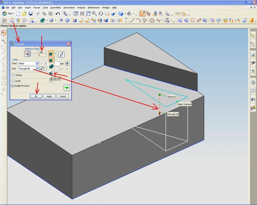 Creating and Positioning a Sketch Design Intent ARUSHA_DESAIN