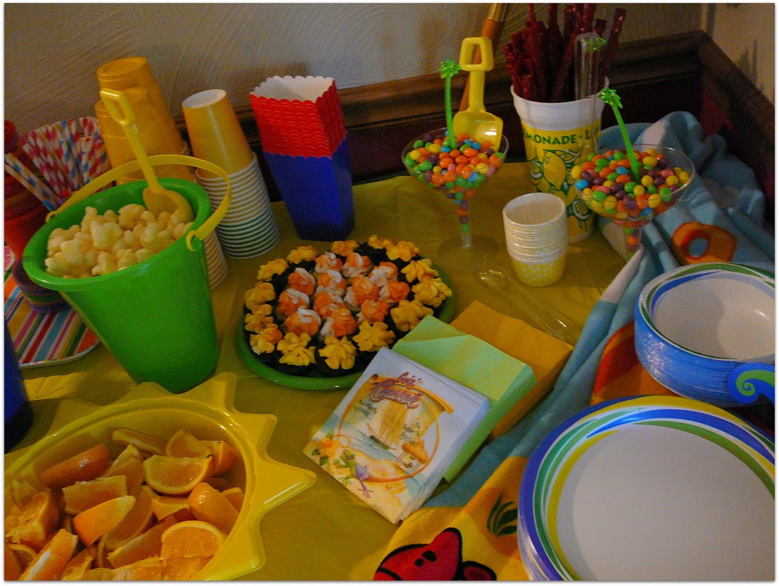Samantha's Sweets and Sam's Sweet Art: Summer Birthday Party Ideas