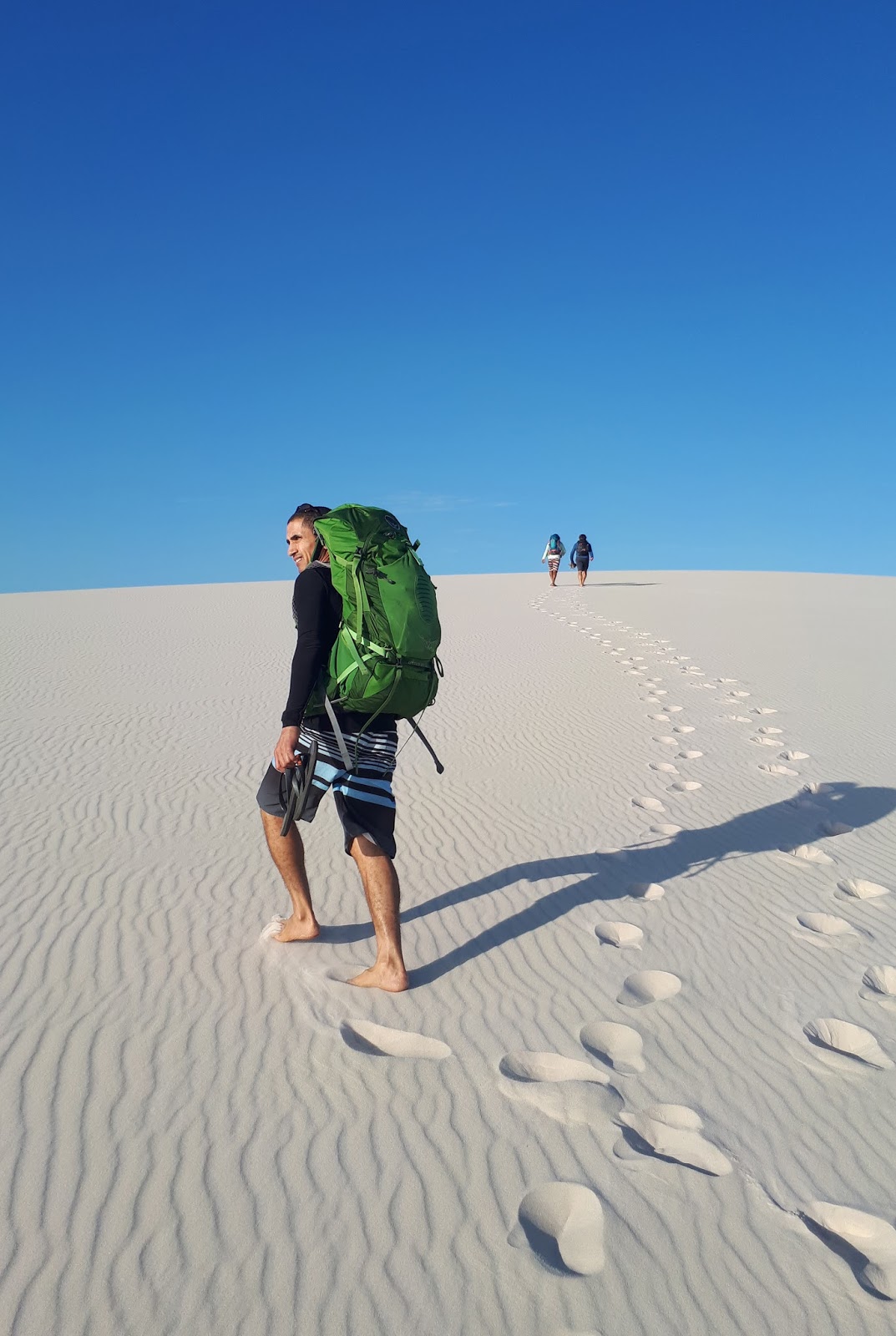 AREIA MOVEDIÇA NO BRASIL Desafios da travessia nos Lençois