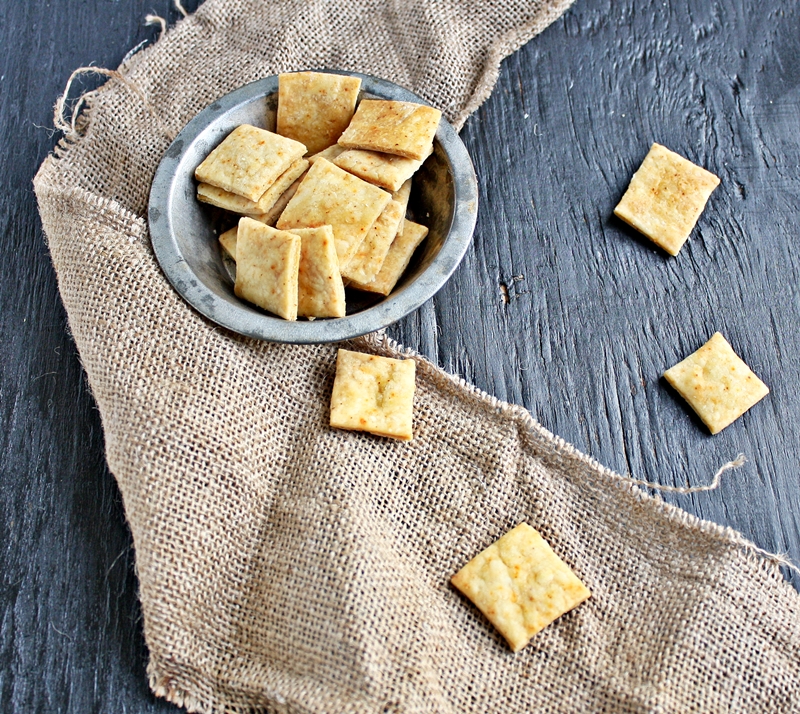 Versatile Vegetarian Kitchen Chickpea crackers