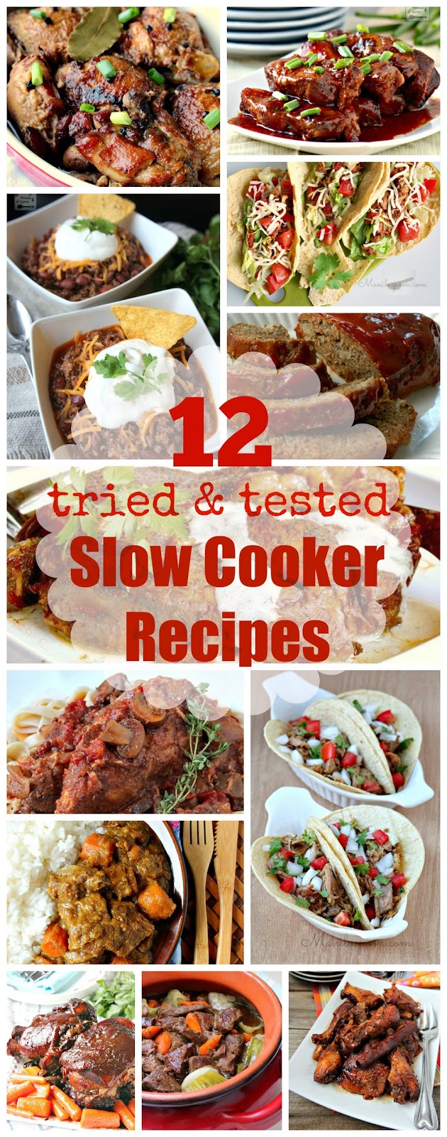 12 Tried and Tested Savory Slow Cooker Recipes 