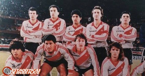 Estadísticas de River Plate Copa Libertadores 1990 lista de buena fé