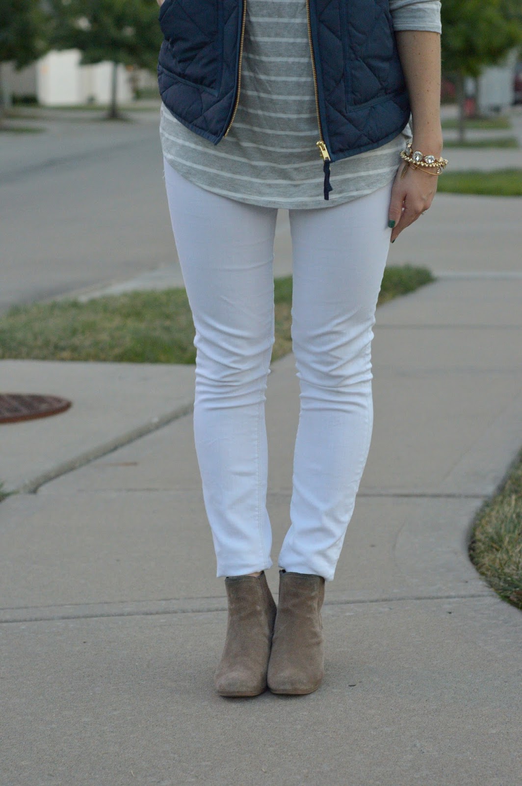 A Memory Of Us how to wear white jeans in the fall A Kansas City