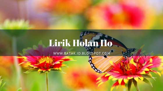 Lirik Holan Ho Romantis Trio Batak Id
