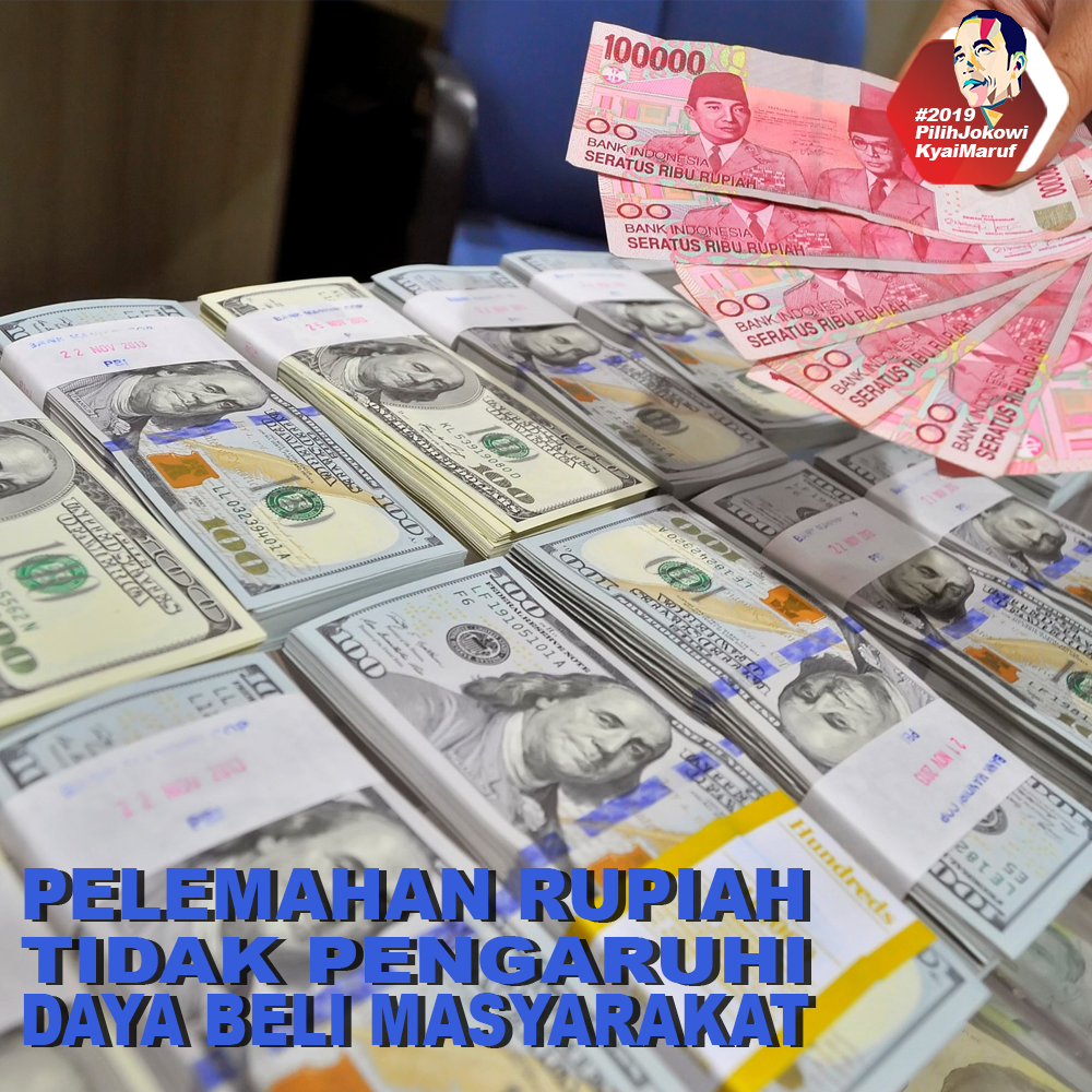 Pelemahan Rupiah Tidak Mempengaruhi Daya Beli Masyarakat