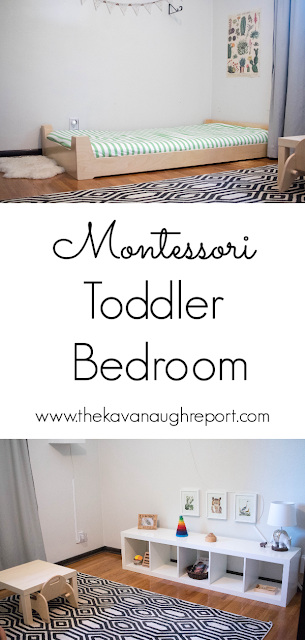 A look at how we have moved from a Montessori nursery to a Montessori toddler bedroom