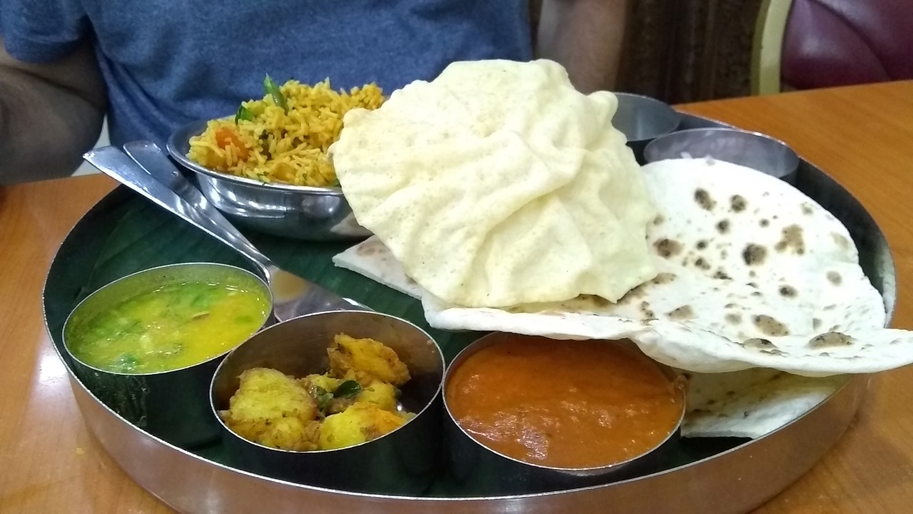 Kuala Lumpur Banana Leaf Thali at Bakti Woodlands Menu In Progress