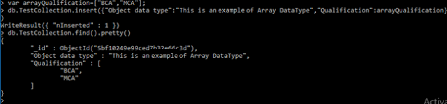 Array Datatype