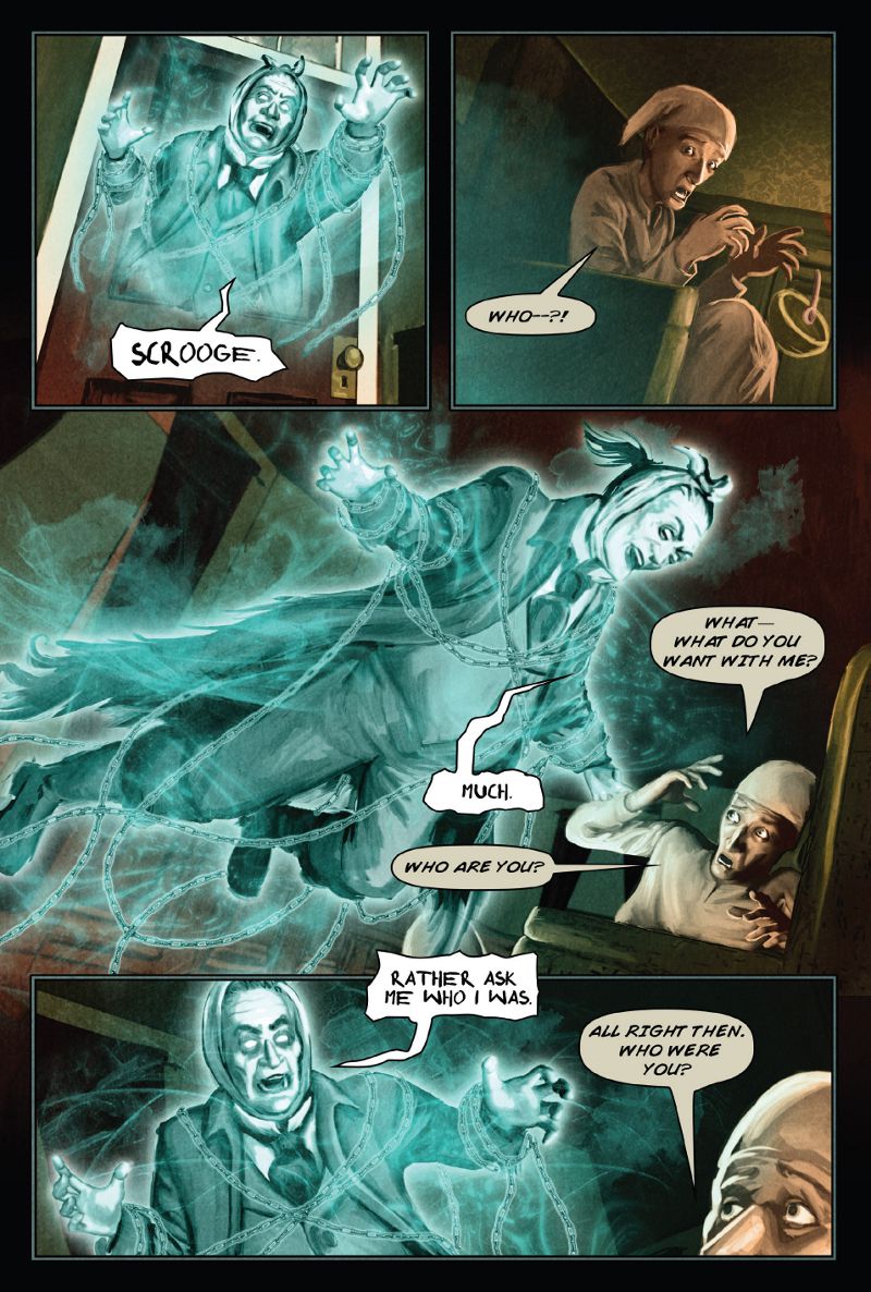 Read page 10 of A Christmas Carol graphic novel