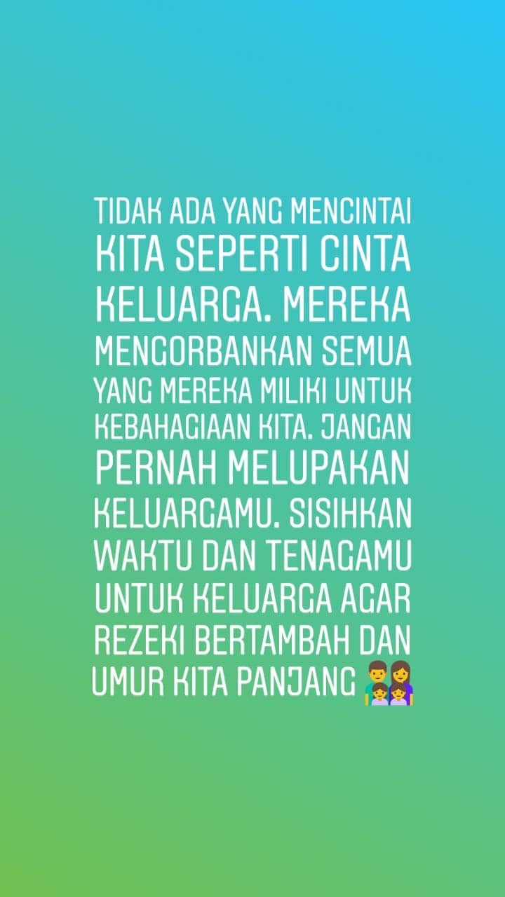 Kata Mutiara Quality Time Keluarga Sederhana Untuk Caption Dan