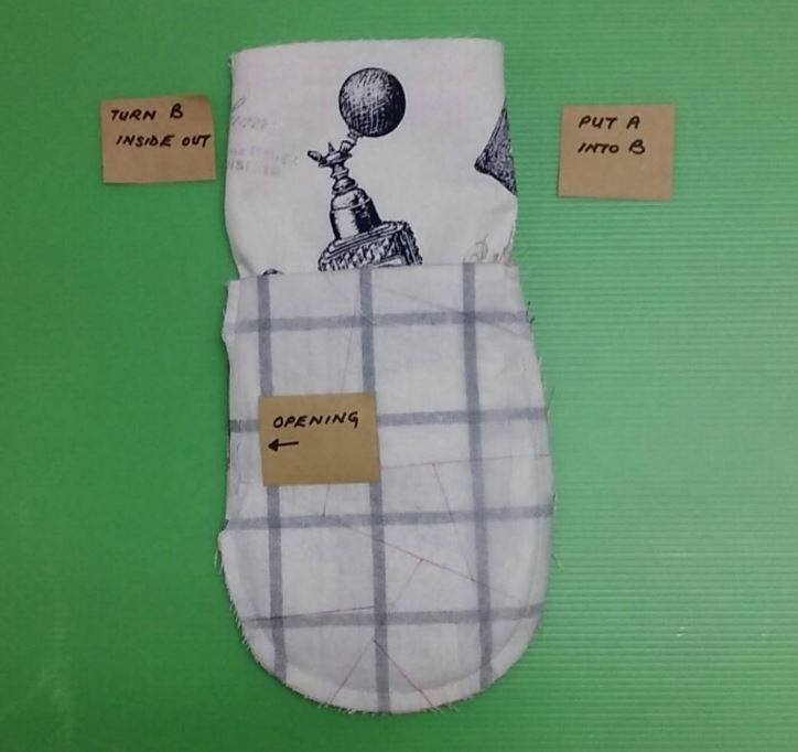 Yuzu Juice's Crafts ) Tutorial 5 Easy to make small sling pouch