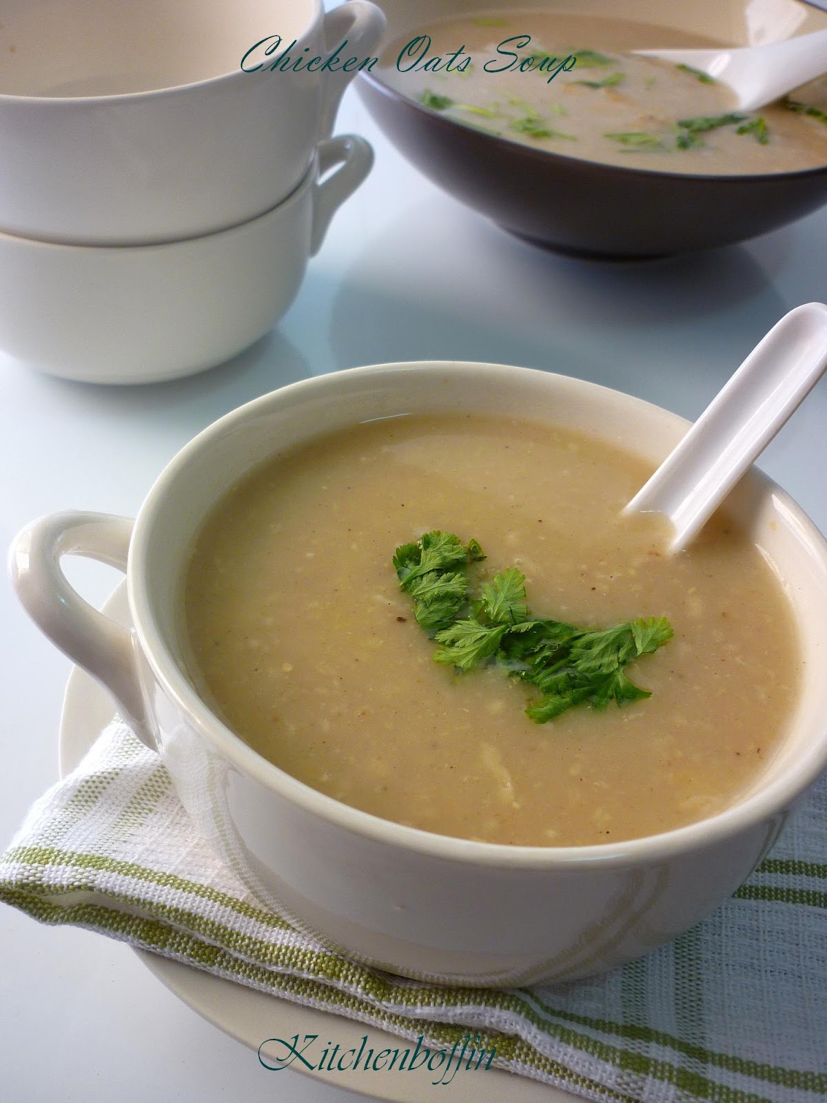 Kitchen Boffin Chicken & Oats Soup