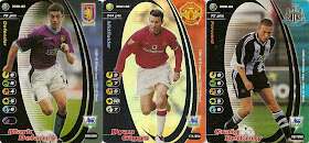 MANCHESTER UNITED Wizards of the Coast 2001/2002 Football Cards x 10 