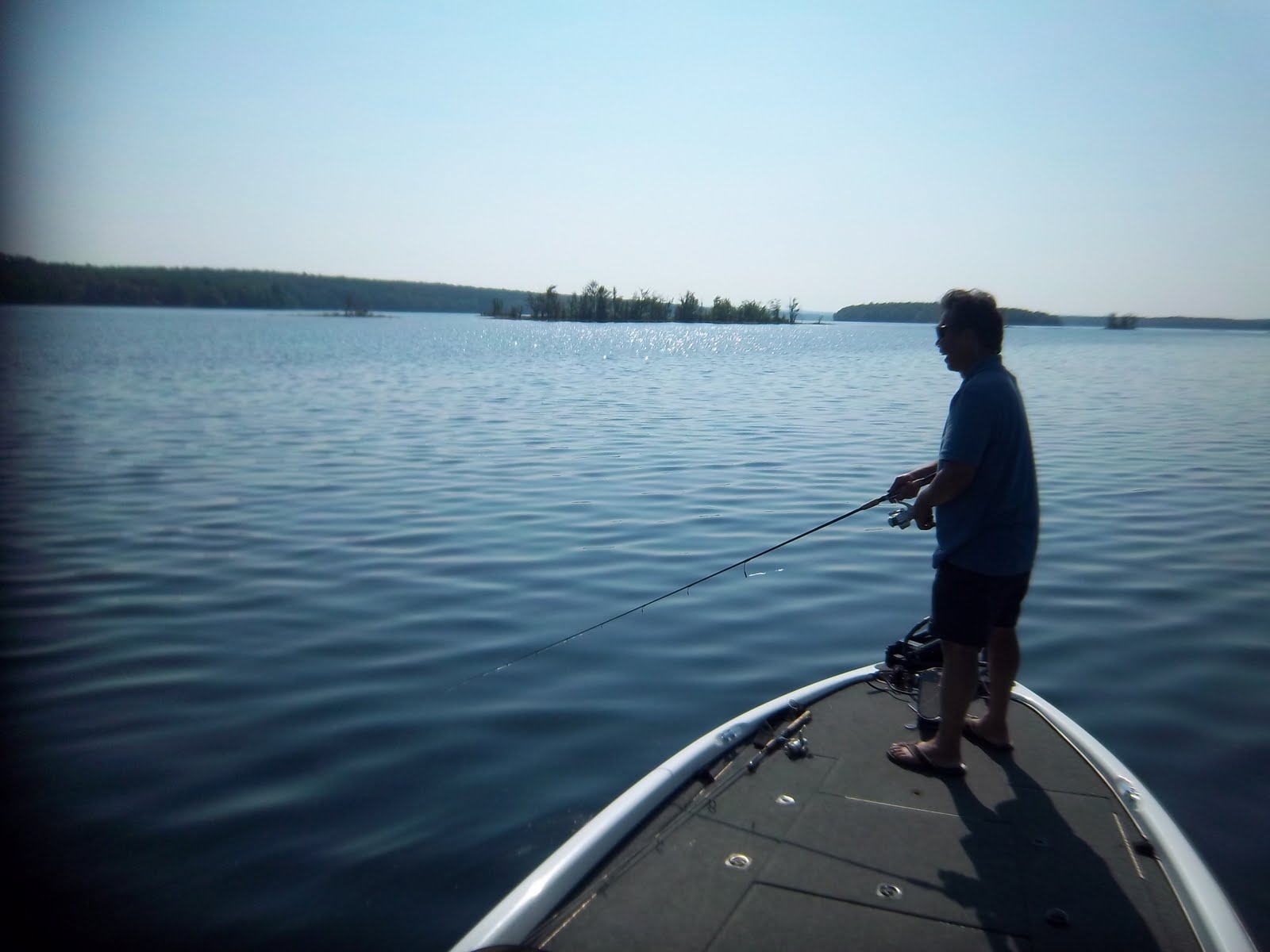 Fishing & Hunting in Oswego County, NY Salmon River Reservoir Island Bass
