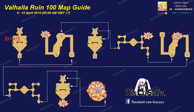Map Valhalla Ruins Lv 100 Tanggak 8 April 2019 - 15 April 2019 Map Valhalla Ruins Lv 100 Tanggak 8 April 2019 - 15 April 2019
