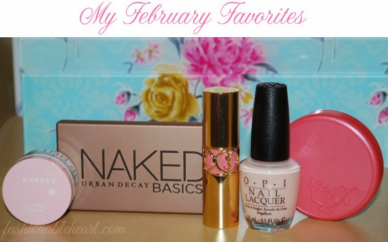 February 2014 beauty favorites
