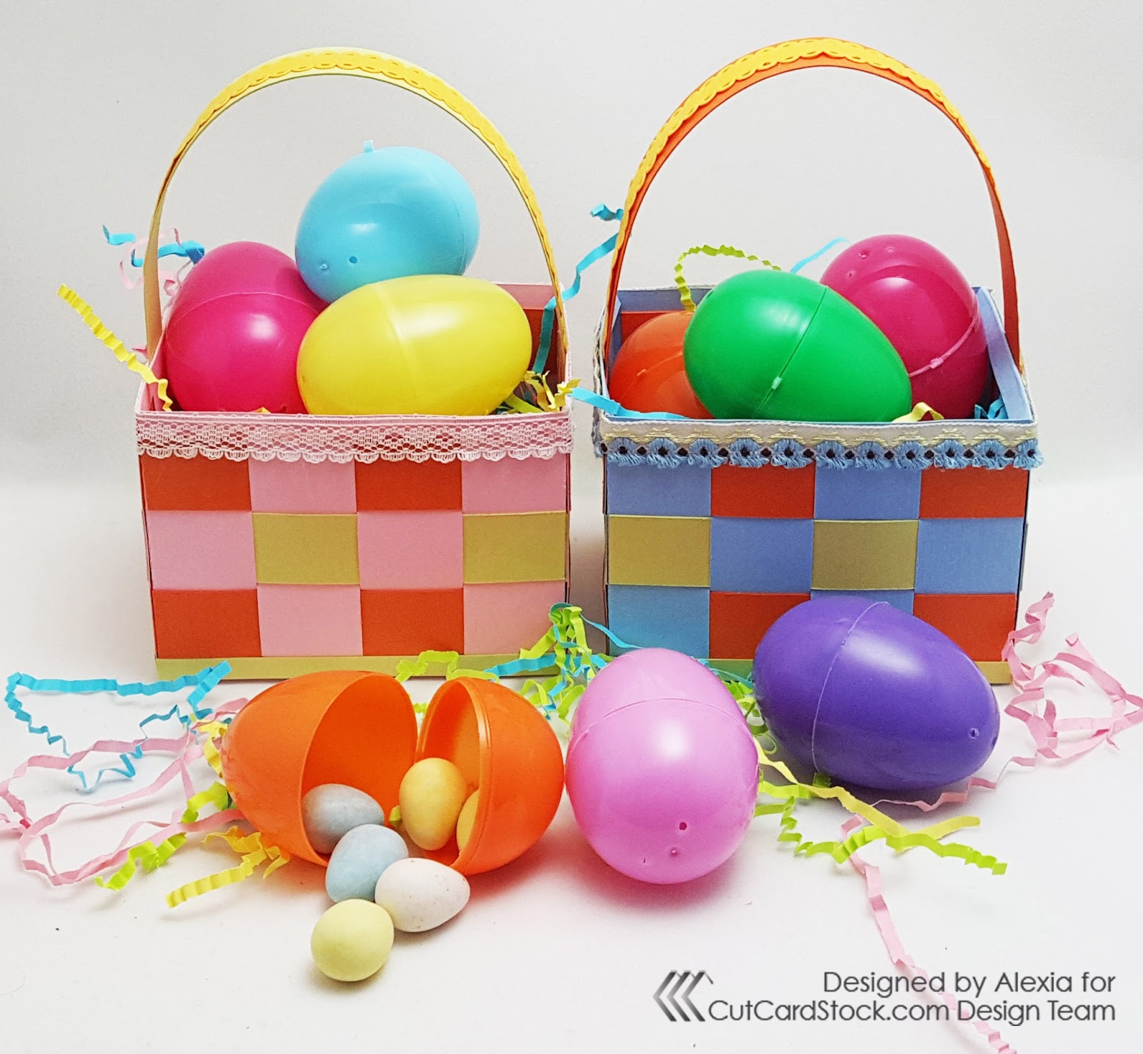 Woven Easter Basket (SVG provided)