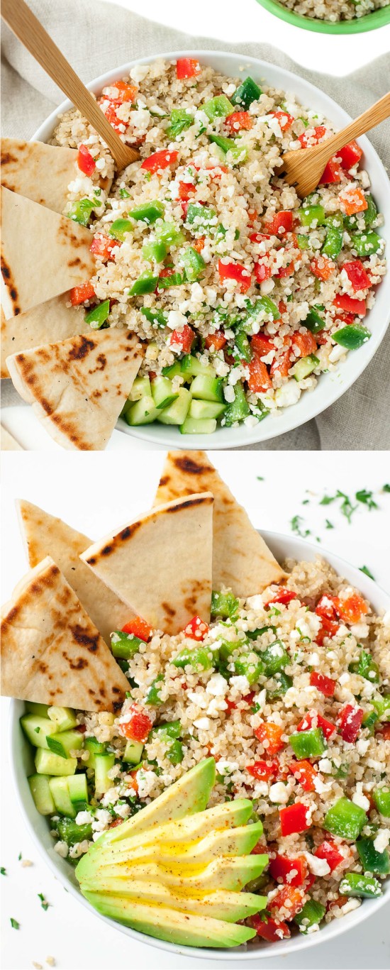 GREEK QUINOA BOWLS HEALTHY RECIPES View Master Healthy Recipes