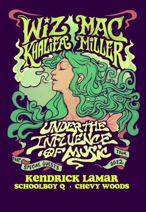 under influence of music tour