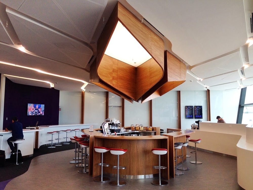 Inside the new Virgin Australia Melbourne Lounge Fly with Dinh.