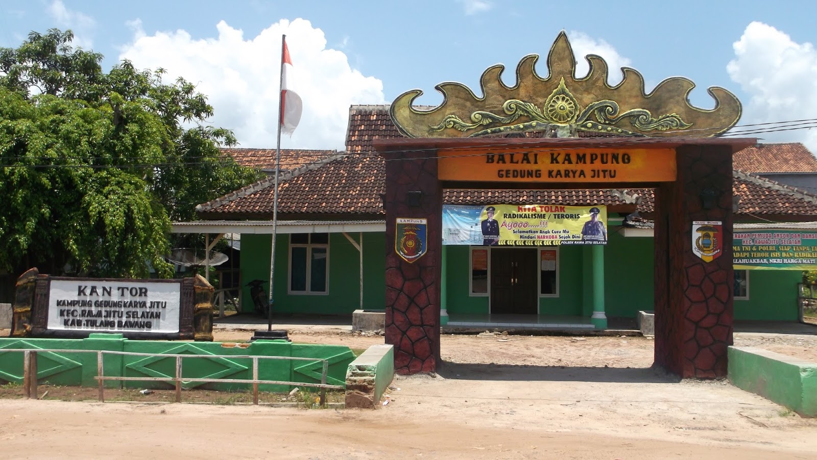 Gambar Sketsa Panggung Pentas Seni - Panggung Gembira dan Drama Arena