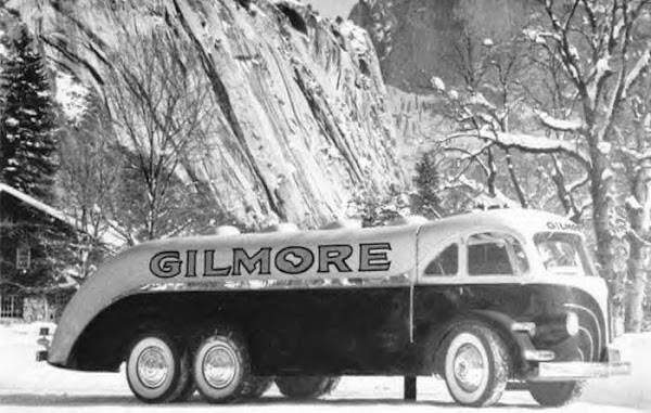 The Gilmore Gas Tankers Were some of the most stylish trucks of their times ~