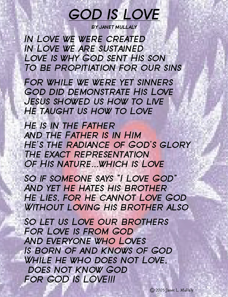 short essay about god's love