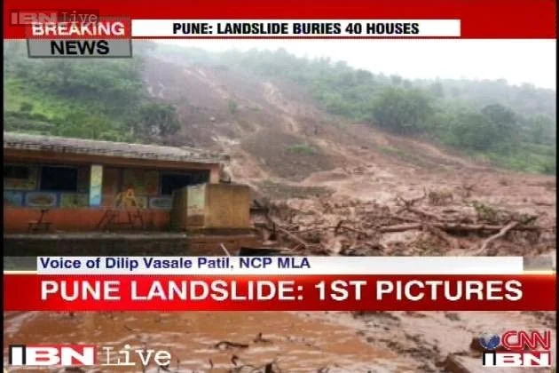Pune landslide, Malin, Ambegaon
