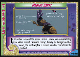 My Little Pony Madame Harpy MLP the Movie Trading Card