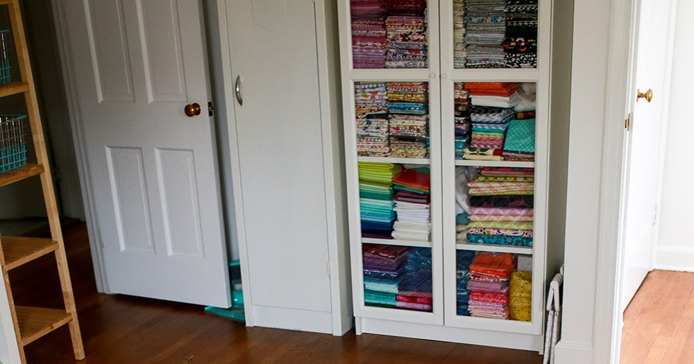 In Color Order DIY Sewing Room Scrap Rug