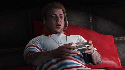 GTA Gamer - imagem retirada do site da Rockstar Games