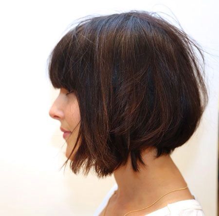 dark chestnut bob dark chestnut bob