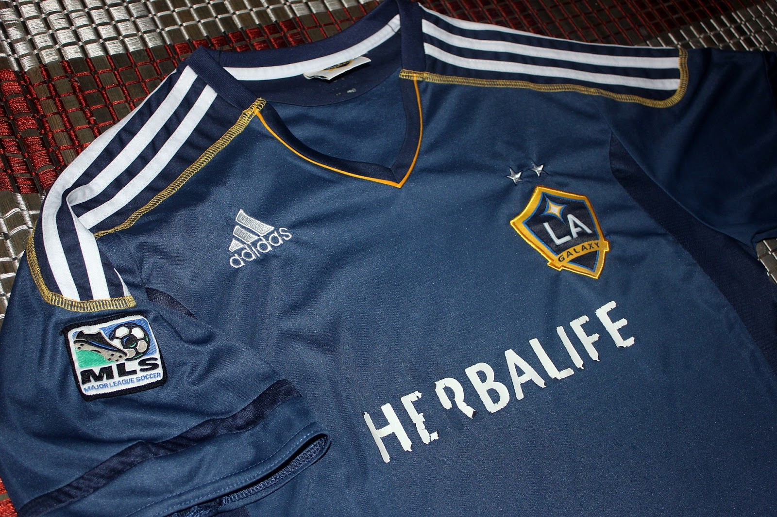 White Trash: 2011-2012 LA GALAXY FOOTBALL TEAM JERSEY(sold)