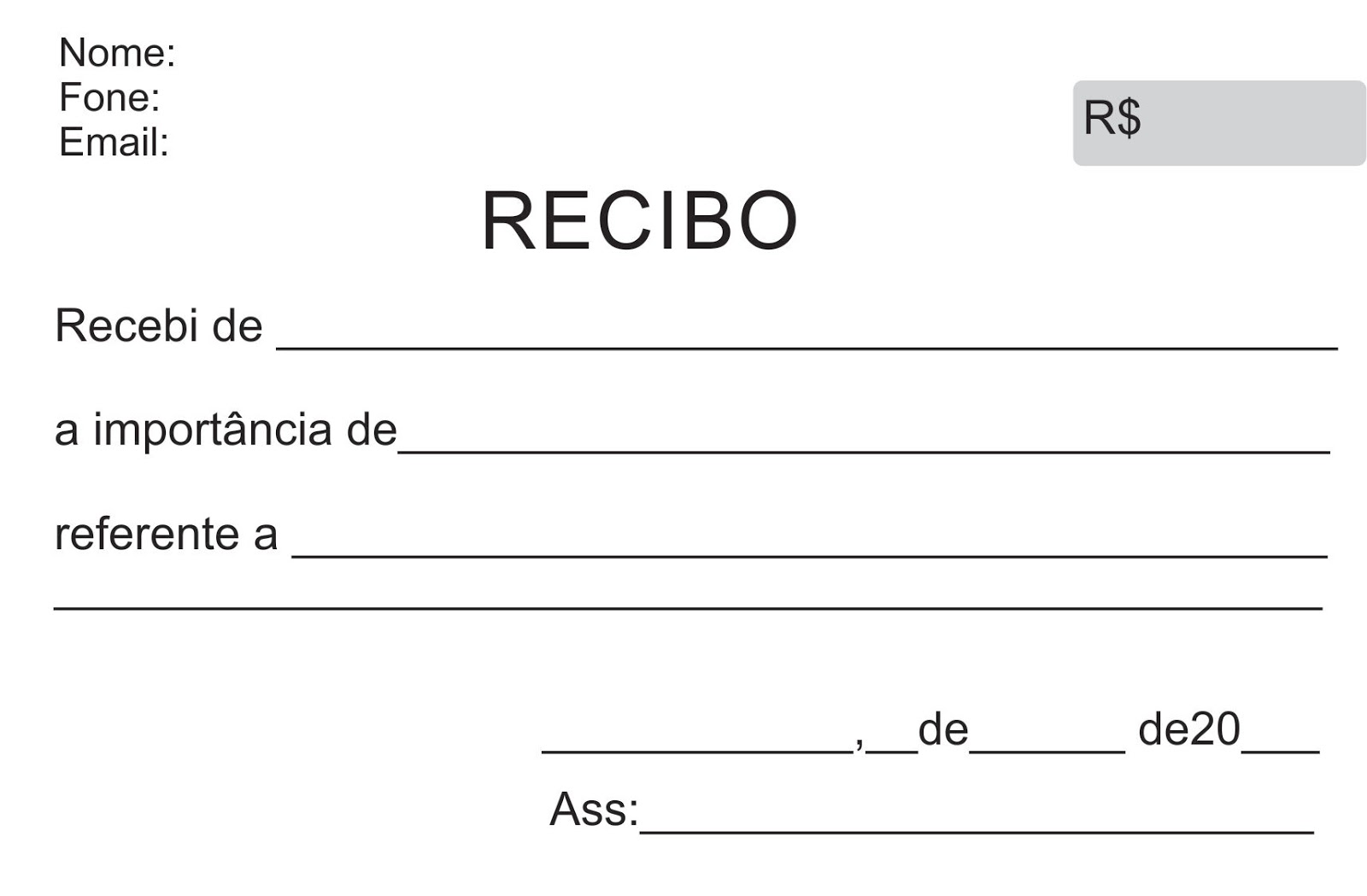 Modelos De Recibos Para Imprimir Modelo De Recibo Para Imprimir My 3007